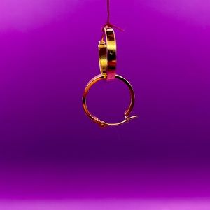 14k solid gold earrings